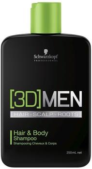 Schwarzkopf [3D]Men Hair & Body Shampoo (250 ml)