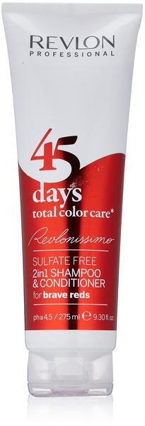 Revlon 45 Days Total Color Care Shampoo Brave Reds (275ml)