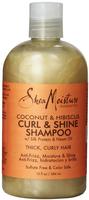 Shea Moisture Coconut & Hibiscus Curl and Shine Shampoo Haarshampoo 384 ml,