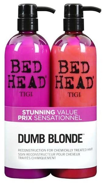 Tigi Bed Head Dumb Blonde Shampoo Tween Duo (Shampoo 750 ml + Conditioner 750ml)