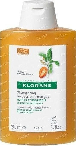Klorane Shampoo Mangobutter (200ml)