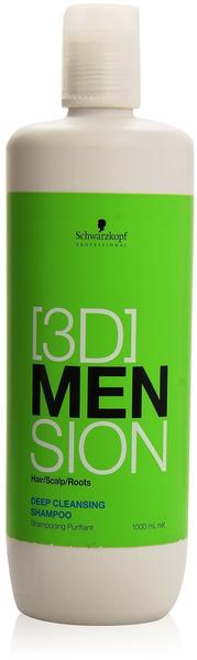 Schwarzkopf [3D]MenSion Deep Cleansing Shampoo (1000ml)