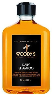 Woody's For Men Daily Shampoo (355 ml)