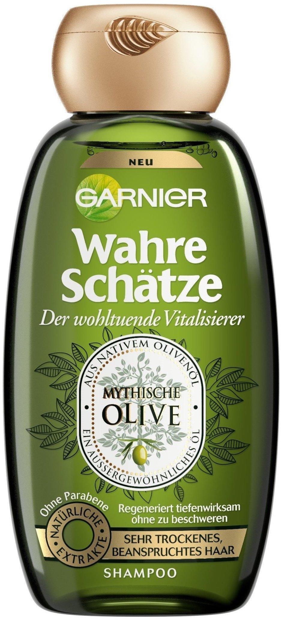 Garnier Wahre Schätze Shampoo Mythische Olive (250ml) Test ❤️ Jetzt ab 2,04  € (Februar 2022) Testbericht.de