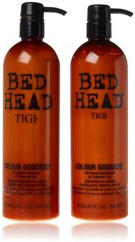 Tigi Bed Head Colour Goddess Duo Pack für koloriertes Haar (Shampoo 750ml und Conditioner 750ml)