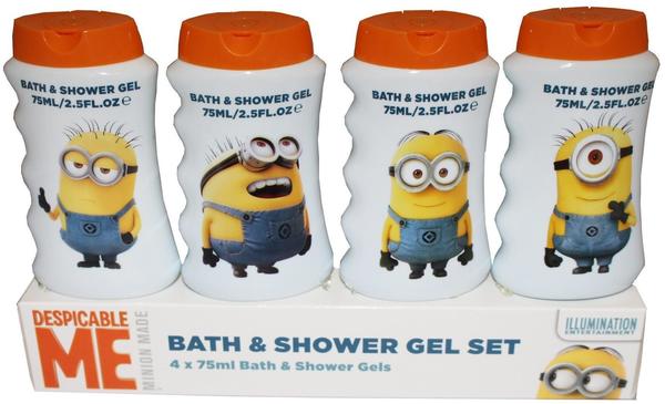 MINIONS Duschgel Reiseset 4 x 75 ml