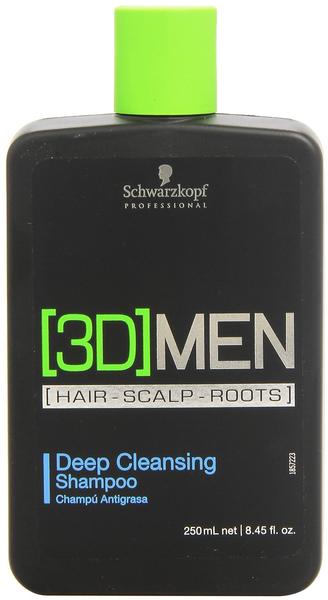 Schwarzkopf 3D Men Deep Cleansing Shampoo GREASE 250M