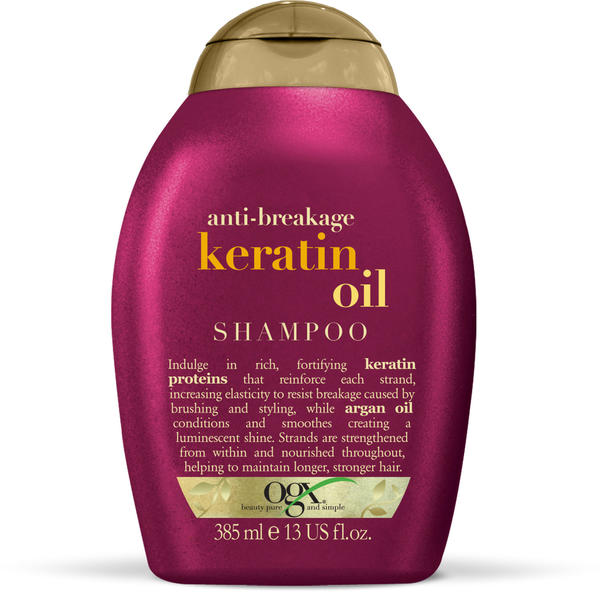 OGX Anti-Breakage + Keratin Oil Shampoo (385ml)