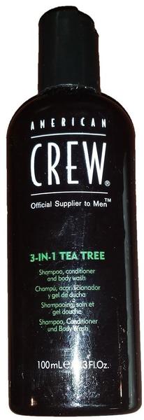 American Crew classic 3 In 1 Tea Tree shampoo 100ml Reisegröße