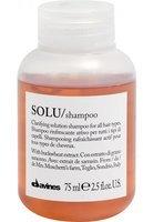 Davines 75646, Davines Essential Hair Care Solu Shampoo 75 ml, Grundpreis: &euro;