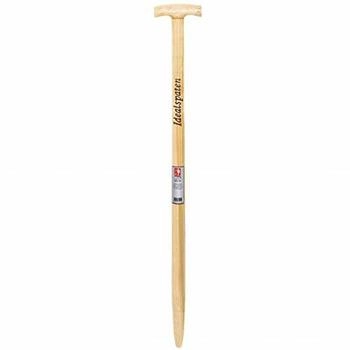Ideal Gabelstiel gebogen T-Stiel 85 cm mit Schienenzwinge (65011172)