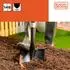 Black & Decker Spaten 148cm, Karbonstahl/Fiberglas, schwarz