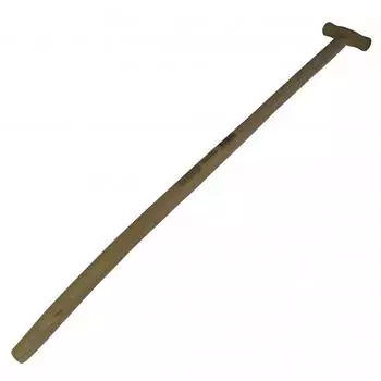 L&ouml;ffert Spatenstiel mit T-Griff DIN 20152 1000 x 40 mm