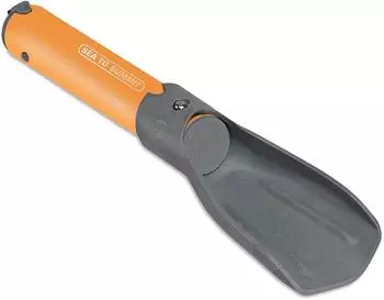 Sea to Summit Pocket Trowel dunkelgrau/orange