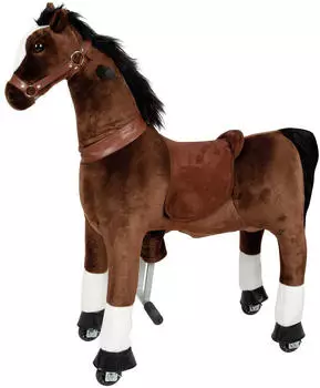 Small Foot Design Reitpferd auf Rollen (12462) – Vielseitiger Spielspaß für kleine Reitfans