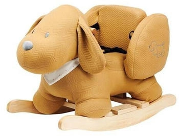 Nattou Rocking Toy Dog Charlie caramel
