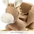 Nattou Schaukeltier Esel, 100% Polyester, beige (Teddy)