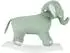 KIKKABOO Schaukeltier Elefant, Holzgriffe, Holzkufen, grün (31201040018)