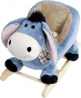 Schaukeltier Blau Esel