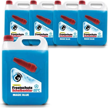Gamix Scheibenfrostschutz mit Magic Blue Duft 4x5L = 20 L