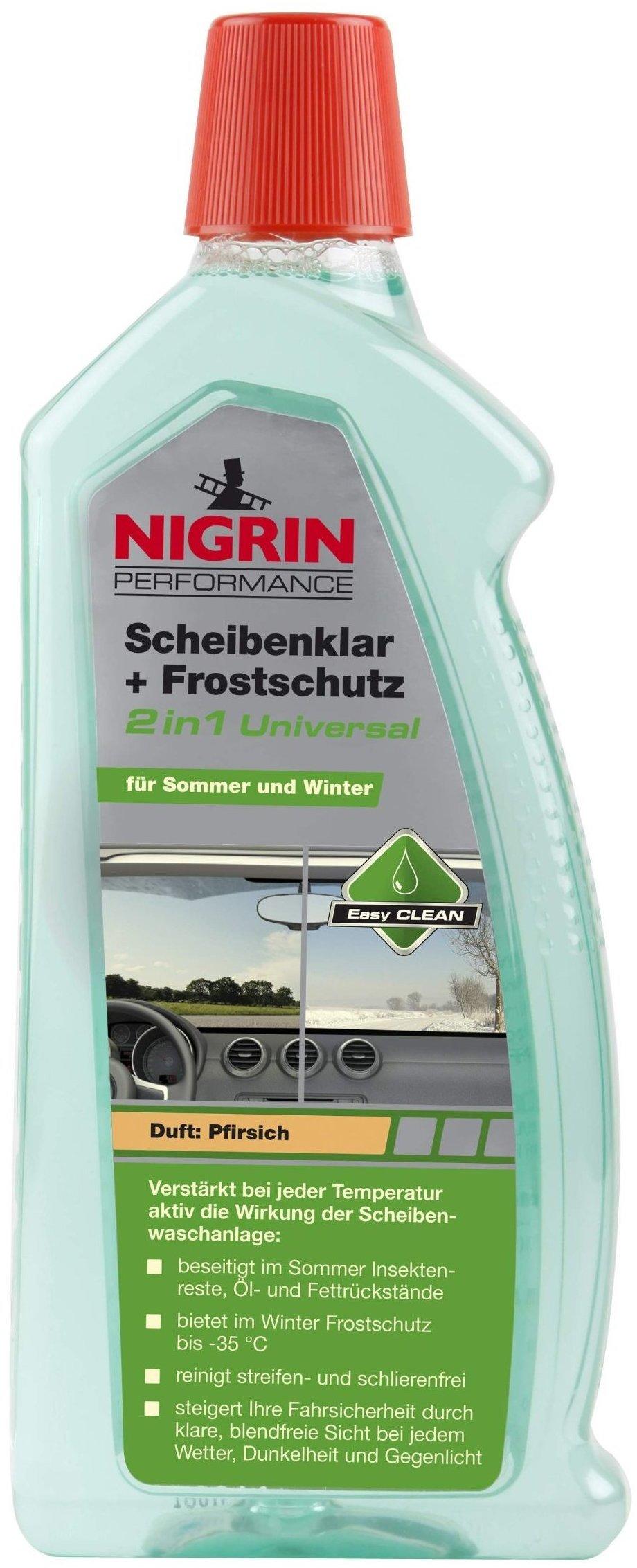 Nigrin Performance Scheibenklar + Frostschutz 2in1 Universal (1 l