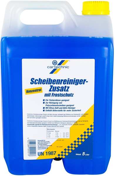 Cartechnic Scheibenreiniger-Zusatz mit Frostschutz (5 l)