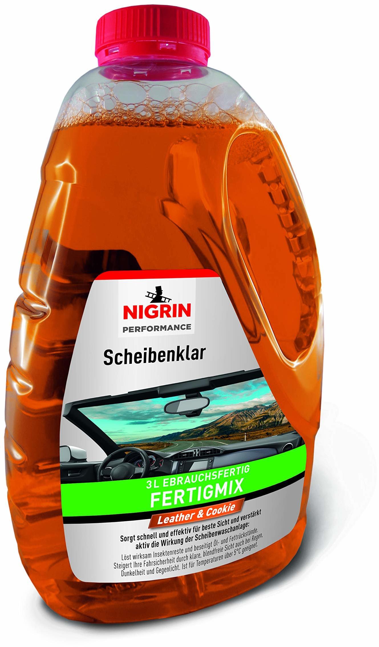Nigrin Performance Scheibenreiniger Leather & Cookie (3 l) Test - ab 7,39 €  (Dezember 2023)