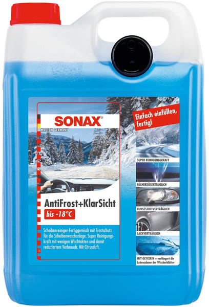 Sonax AntiFrost & KlarSicht -18 (5 Liter) (01345000)