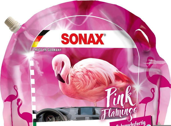 Sonax 03894410 ScheibenReiniger gebrauchsfertig Pink Flamingo 3 l