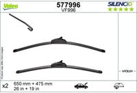 Valeo Wischblatt SILENCIO FLAT BLADE SET 577996
