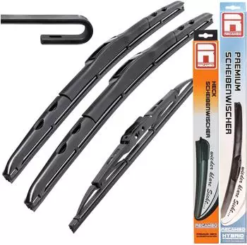 Recambo Hybrid Flex Aero Scheibenwischer-Set für Mazda Premacy (1999-2005) 350/400/600mm (14/16/24GVC)