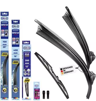 Alca Scheibenwischer-Komplettset DS 7 Crossback, Nano-Graphit (46891904012)