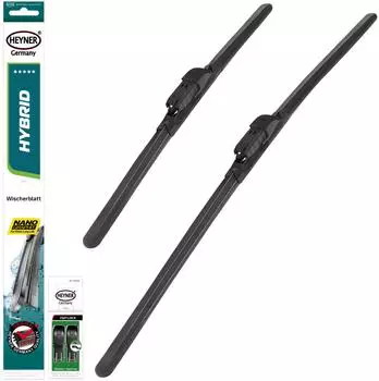 Heyner Scheibenwischer-Set HYBRID Flachbalken f&uuml;r Ford Transit Custom Bus (46920902011)