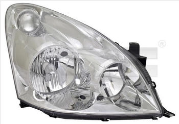 TYC 20-11050-05-2 Halogen Scheinwerfer Links TOYOTA COROLLA VERSO