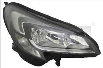 TYC 20-15018-16-2 Halogen Scheinwerfer Links OPEL CORSA E 09.14-05.19