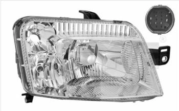 TYC 20-0336-05-2 Halogen Scheinwerfer Links FIAT PANDA 169 09.03-03.09