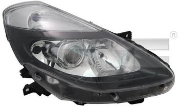 TYC 20-12118-05-2 Halogen Scheinwerfer Links RENAULT CLIO III Ph II