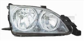 TYC 20-6253-05-2 Halogen Scheinwerfer Rechts TOYOTA AVENSIS T22