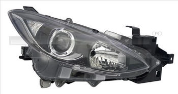 TYC 20-14425-15-2 Halogen Scheinwerfer Rechts MAZDA 3 BM 09.13-02.17