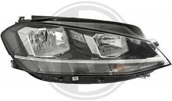 Diederichs Hauptscheinwerfer rechts Halogen für VW 2217980
