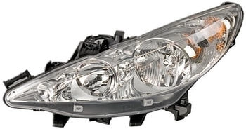 Hella 1EF 354 533-021 Halogen Scheinwerfer Rechts für Peugeot