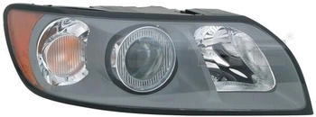TYC 20-1032-15-2 Halogen Scheinwerfer Links VOLVO S40 II, V50