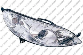 Prasco Hauptscheinwerfer rechts mit Elektromotor für PEUGEOT PG0614903