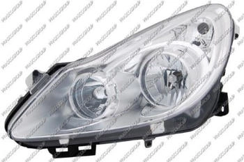 Prasco Hauptscheinwerfer links Chrom für OPEL OP0344902