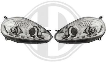 Diederichs Hauptscheinwerfersatz HD Tuning Vorderseite links rechts Glasklar für FIAT ABARTH 3456485