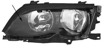 Van Wezel 0649963 Halogen Scheinwerfer links f&uuml;r BMW 3 Touring