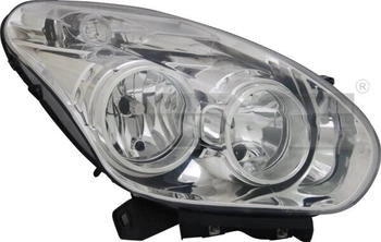 TYC 20-12425-05-2 Halogen Scheinwerfer Rechts FIAT DOBLO II, OPEL