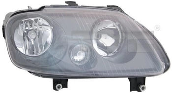 TYC 20-0760-15-2 Halogen Scheinwerfer Links VW CADDY III, TOURAN I
