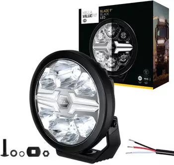 Hella Blade LED Fernscheinwerfer 9" 24V, stirnseitig (1FJ 357 199-051)