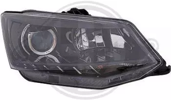 Diederichs Hauptscheinwerfer Halogen H7/H7 rechts mit LED-Tagfahrlicht, Skoda Fabia III (NJ3) (7807982)